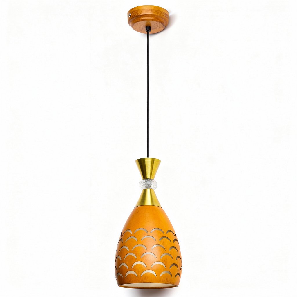 WoodAura Wave Pendant Hanging Light