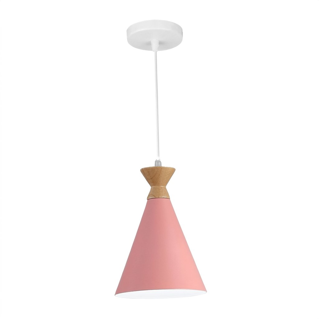 RoseNest Wooden Accent Pendant Light
