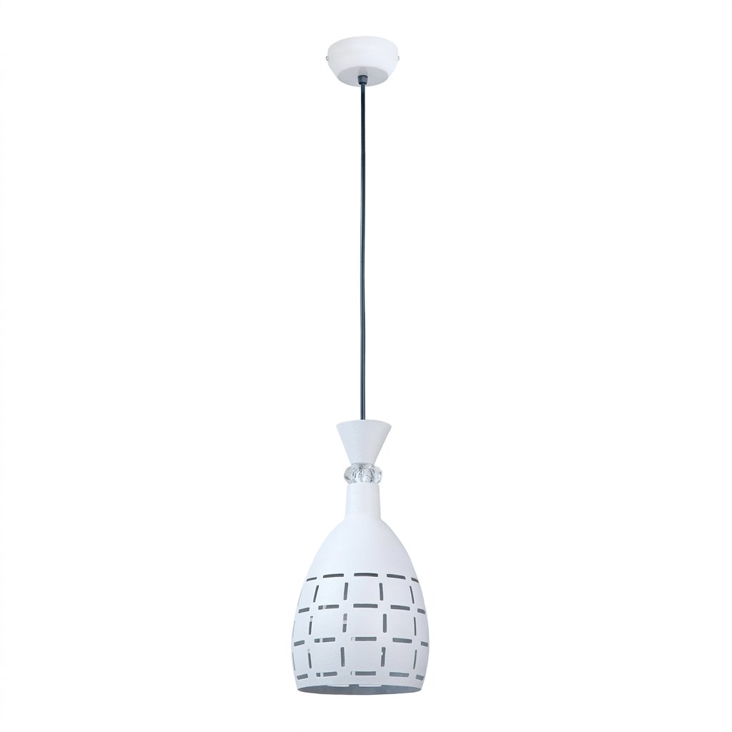 GridGlow White Pendant Hanging Light