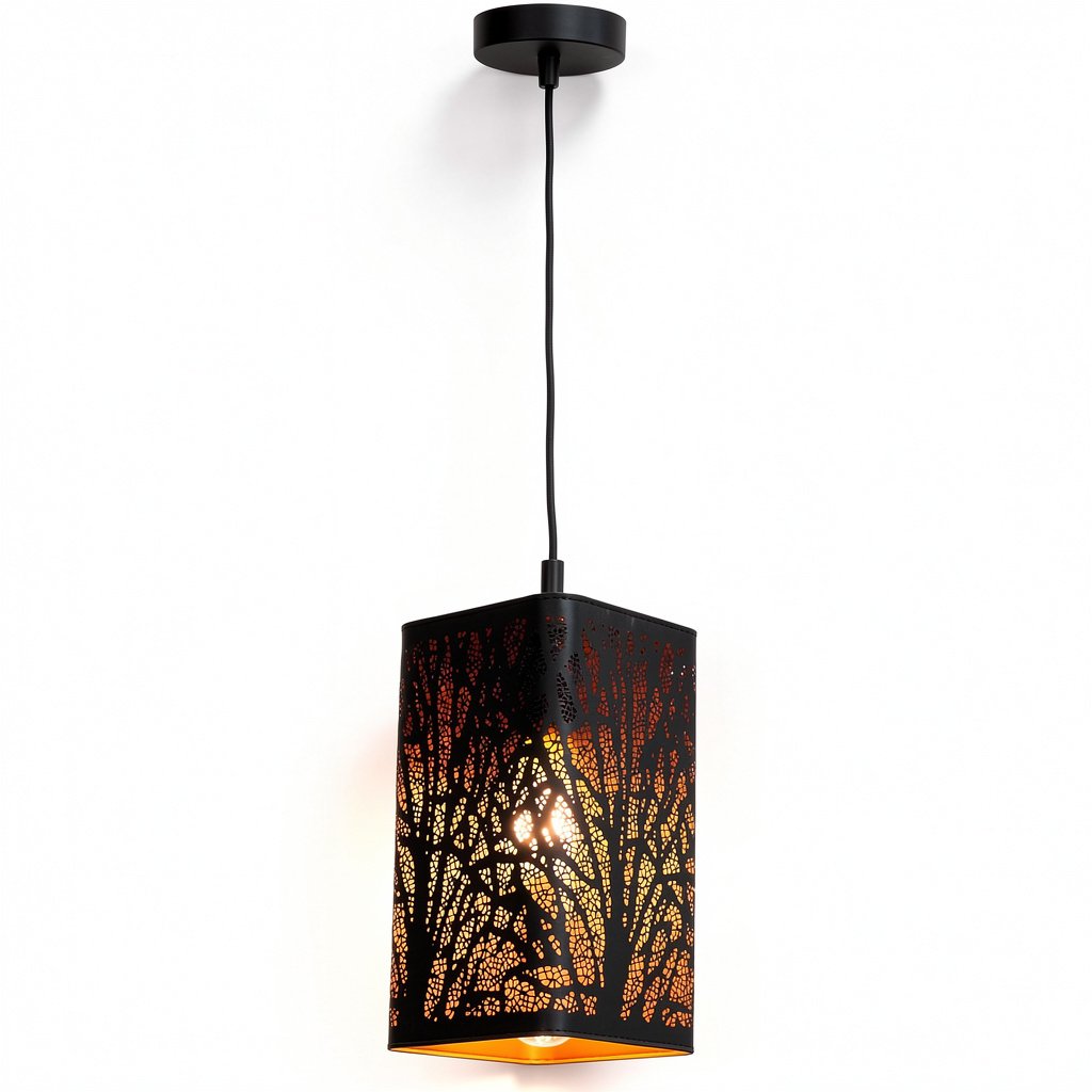 Forest Shadow Cutwork Pendant Light