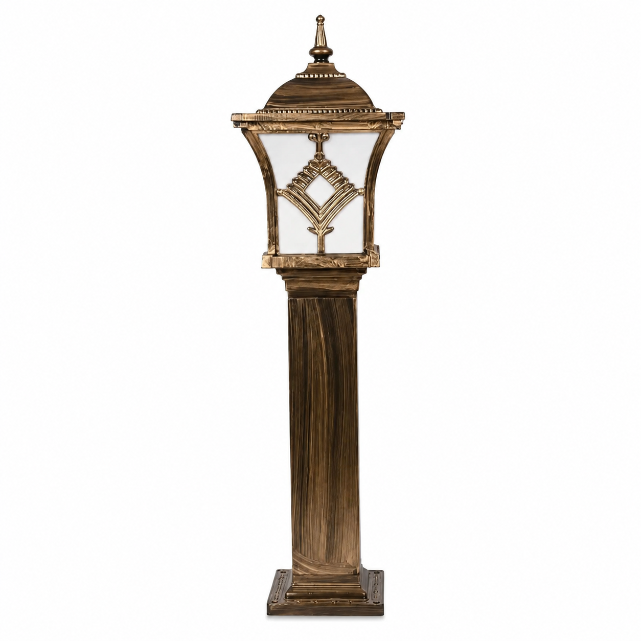 Barfi Gold Bollard Garden Light